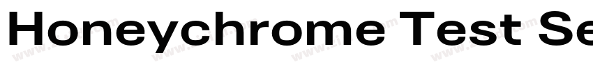 Honeychrome Test Se字体转换